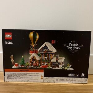 LEGO Icons Festive Santa's Post Office Set New In Box 10339